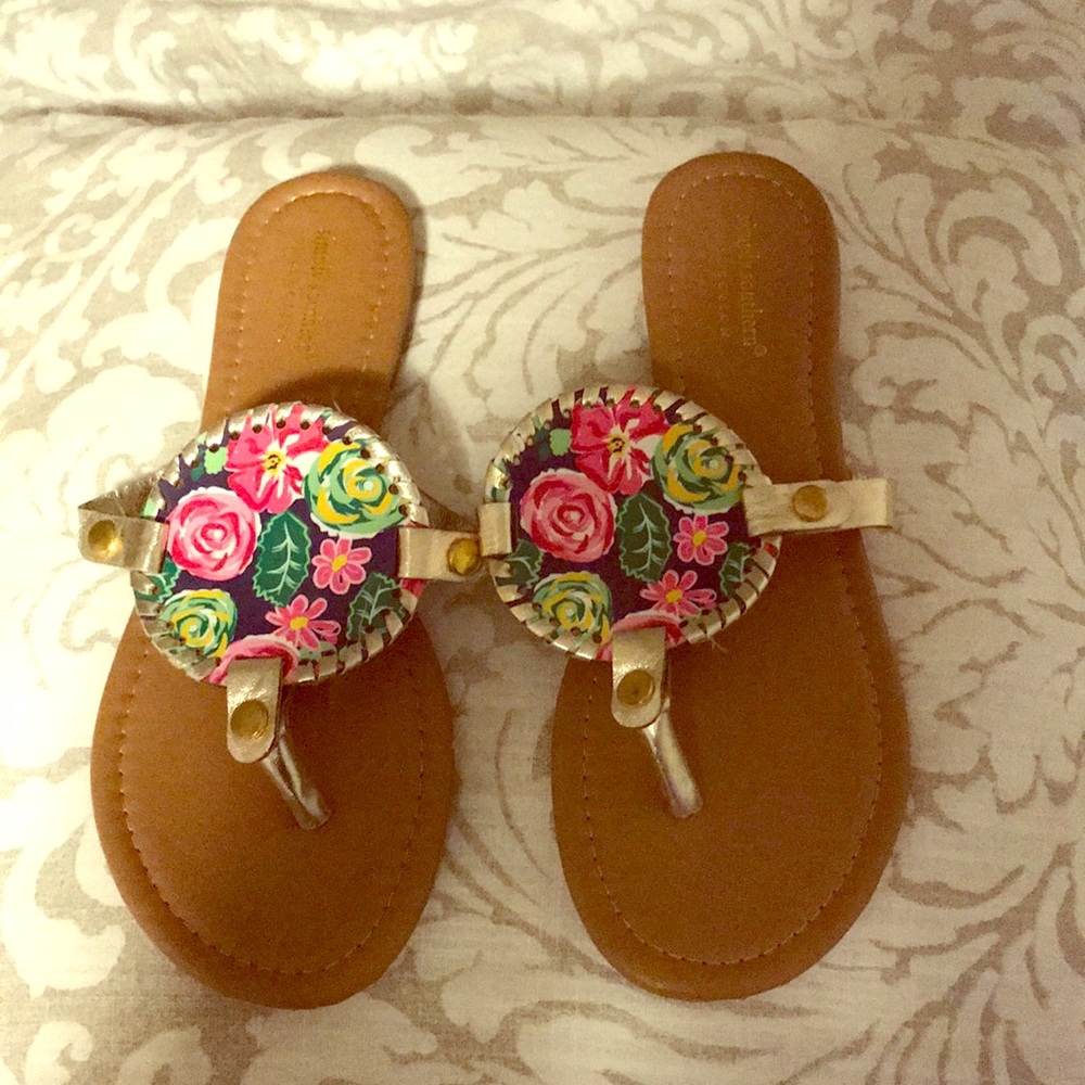 BRAND NEW Simply Southern Flip Flops.